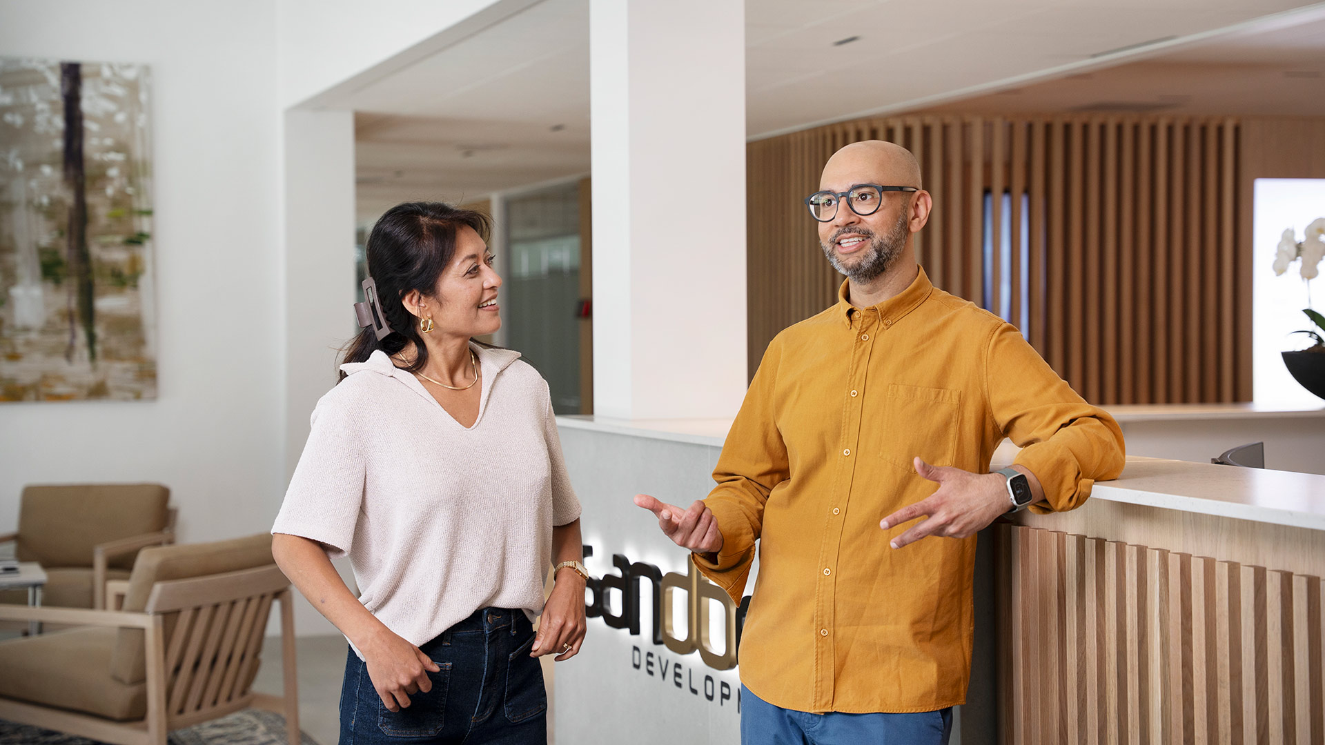 Kollegor Reception Samtal Sandberg.Jpg