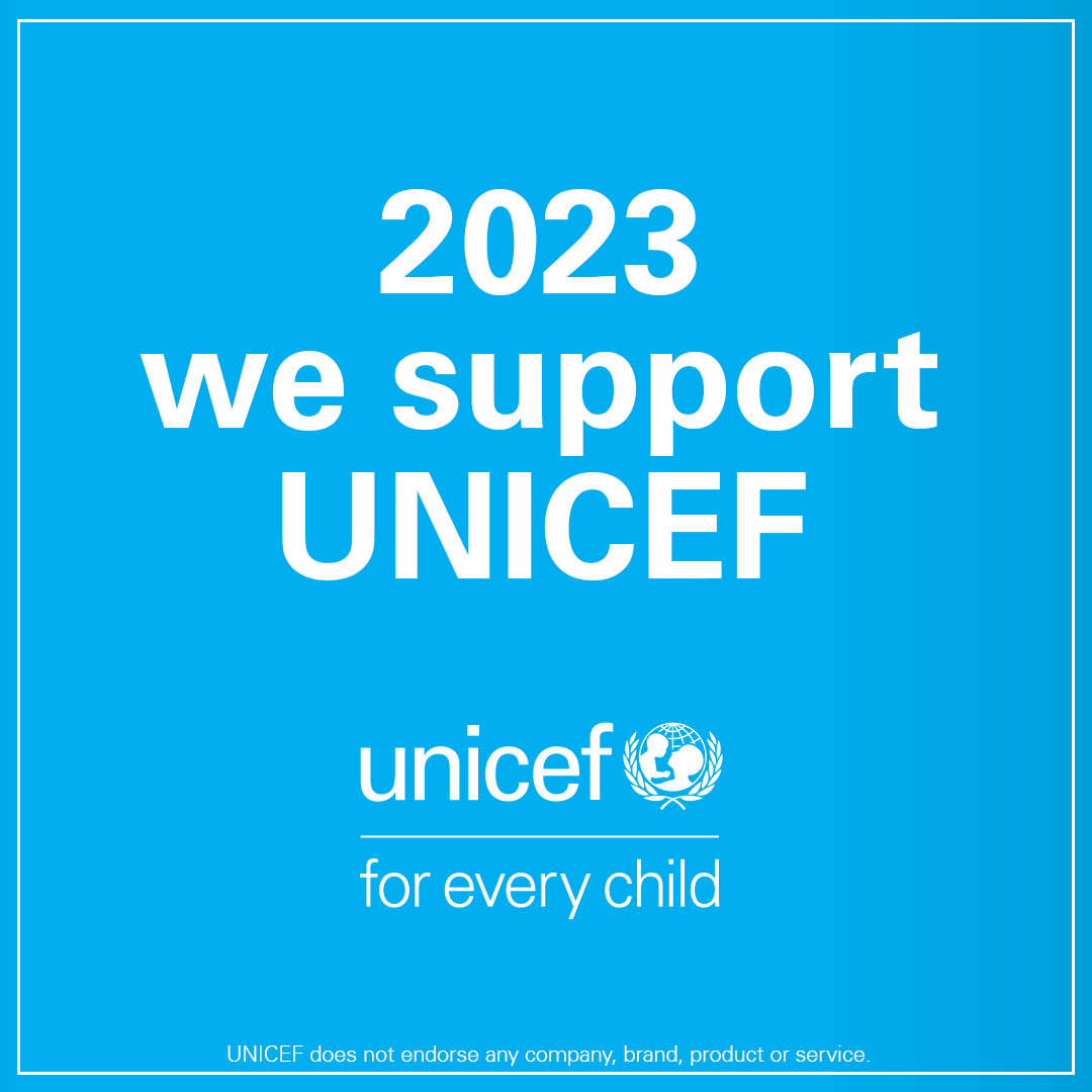 Banner för UNICEF 2023