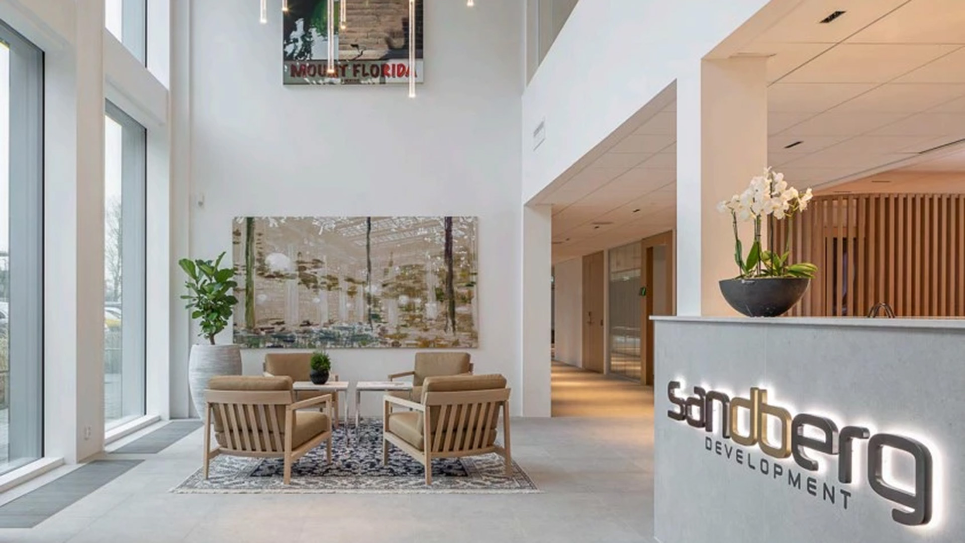 Sandberg Valley Kontor Ljus Reception